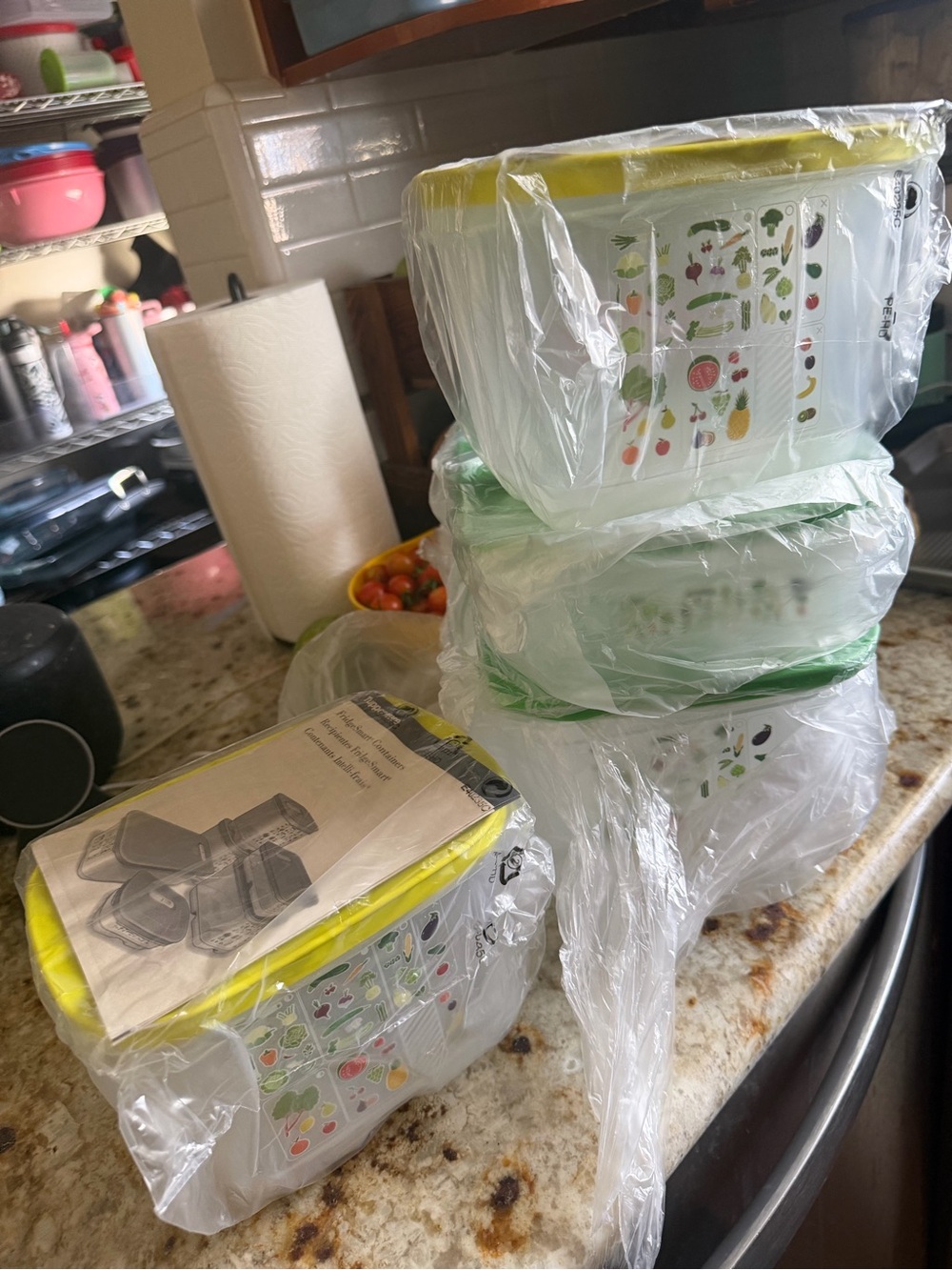 Tupperware Fridgesmart set of 4 new - Picture 4 of 4